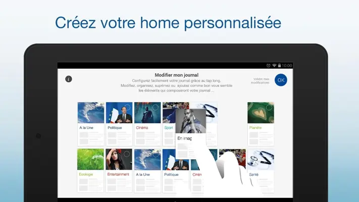 20 Minutes pour Tablette android App screenshot 4